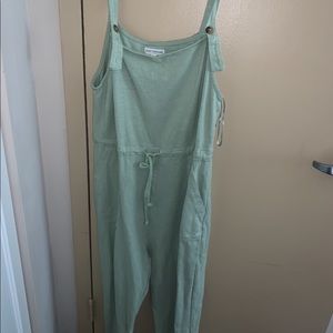 EARTHBOUND Sage Green Jumpsuit